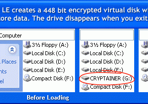 software - Cryptainer USB Encryption Software 17.0.2.0 screenshot