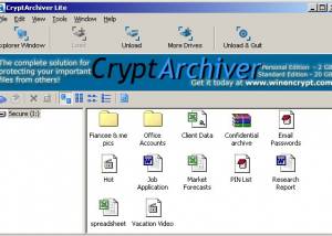 software - CryptArchiver 3.1.0.0 screenshot