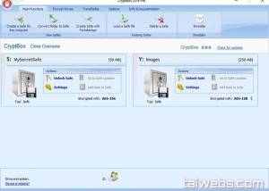 Full CryptBox screenshot
