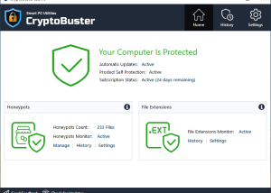 Full CryptoBuster screenshot