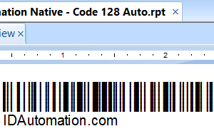 Crystal Reports Code 39 Generator screenshot