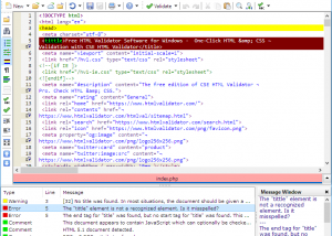 software - CSE HTML Validator Lite 16.05 screenshot