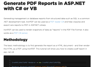 software - CSharp PDF Reports 2022.3.5084 screenshot