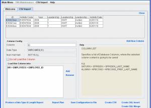 software - CSV Loader 2.2 screenshot