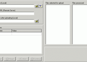 software - csXPostUpload 1.1 screenshot