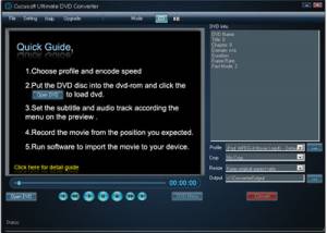 software - Cucusoft DVD Ripper Ultimate 8.13 screenshot