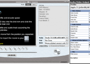 software - Cucusoft DVD to Apple TV Converter 8.08 screenshot