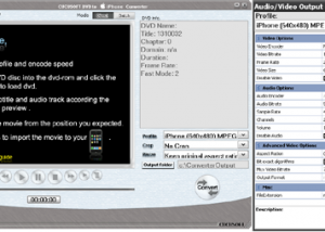 software - Cucusoft DVD to iPhone Video Converter 8.08 screenshot