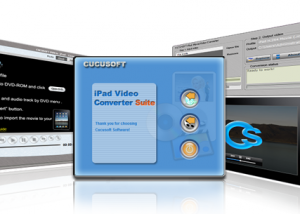 software - Cucusoft iPad Video+DVD Converter Suite 8.13.8.15 screenshot