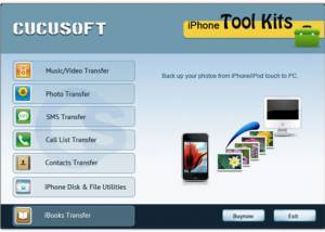 Cucusoft iPhone Tool Kits screenshot