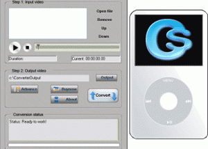 software - Cucusoft iPod Movie/Video Converter 8.08 screenshot