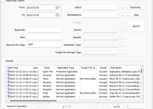 software - Curtain LogTrace File Activity Monitoring 5.0.3274.25 screenshot