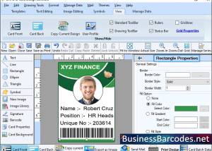 software - Custom ID Badges Designing Tool 9.8.0.9 screenshot