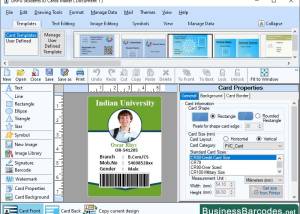 software - Custom Template ID Badges Tool 10.3 screenshot