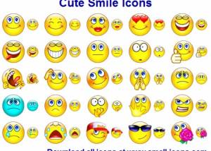 Cute Smile Icons screenshot