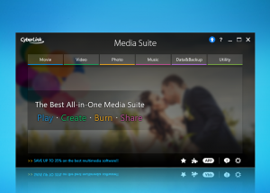 software - CyberLink Media Suite 15 screenshot