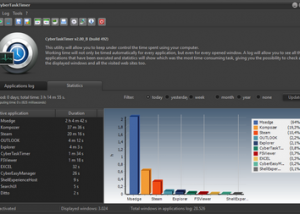 software - CyberTaskTimer 2.02.565 screenshot