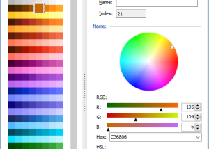 Cyotek Color Palette Editor screenshot