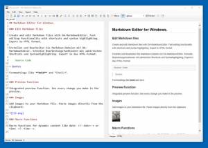 software - DA-MarkdownEditor 1.4.0 screenshot