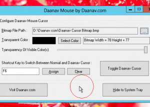 software - Daanav Mouse 1.00 screenshot