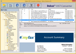 software - Dakon OST Converter 2.5 screenshot