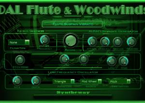 DAL Flute Woodwinds VST VST3 AU screenshot