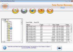 software - Data Doctor Recovery iPod Media 4.0.1.5 screenshot