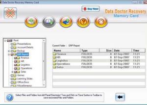 software - Data Doctor Recovery Memory Card 4.0.1.5 screenshot