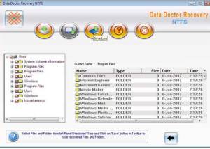 software - Data Doctor Recovery NTFS Partition 9.0.1.5 screenshot