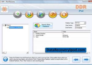 software - Data Recovery ipod 5.0.1.6 screenshot