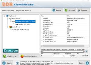 Data Restore Software For Android screenshot