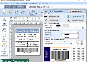 software - Databar Code 128 SetA Barcode Tool 5.7.9.1 screenshot