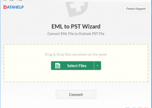 software - DataHelp EML to PST Converter 1.0 screenshot