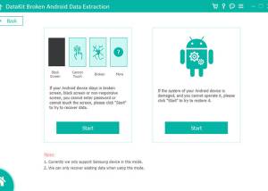 software - DataKit Broken Android Data Extraction 3.0.18 screenshot