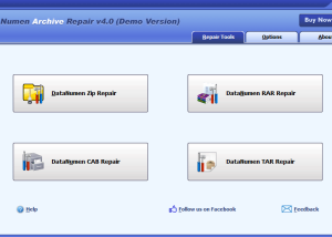 software - DataNumen STL Repair 1.0.0.0 screenshot