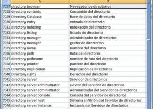 software - Datapro Dictionary English Spanish 3.0 screenshot