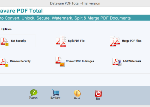 software - Datavare PDF Total 1.0 screenshot