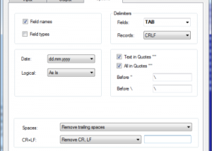 software - DBF to CSV Converter 3.45 screenshot