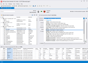 software - dbForge Data Generator for Oracle 2.5 screenshot