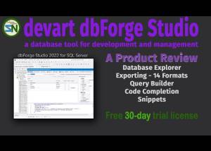 software - dbForge Studio for SQL Server Enterprise 7.0.158 screenshot