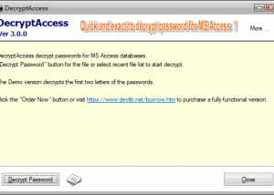 DecryptAccess screenshot