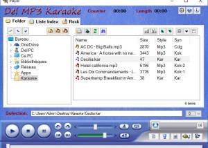 software - Del Mp3 Karaoke 5.0 screenshot