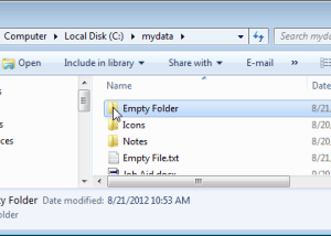 Full Delete Empty Folders screenshot