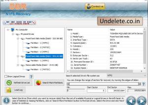 software - Deleted Hard Drive File Recovery Tool 4.1.2.0 screenshot