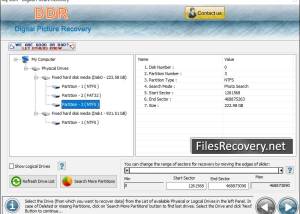 software - Deleted Pictures Recovery Software 5.3.2.6 screenshot