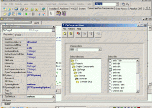 software - Delphi ZIP Component ZipForge 6.30 screenshot