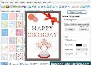 Design Birth day Card screenshot