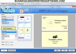 Design Business ID Cards screenshot