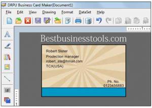 software - Design BusinessCards Software 8.2.0.1 screenshot