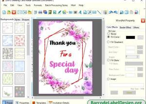 software - Design Greeting Card Application 8.4.6.5 screenshot